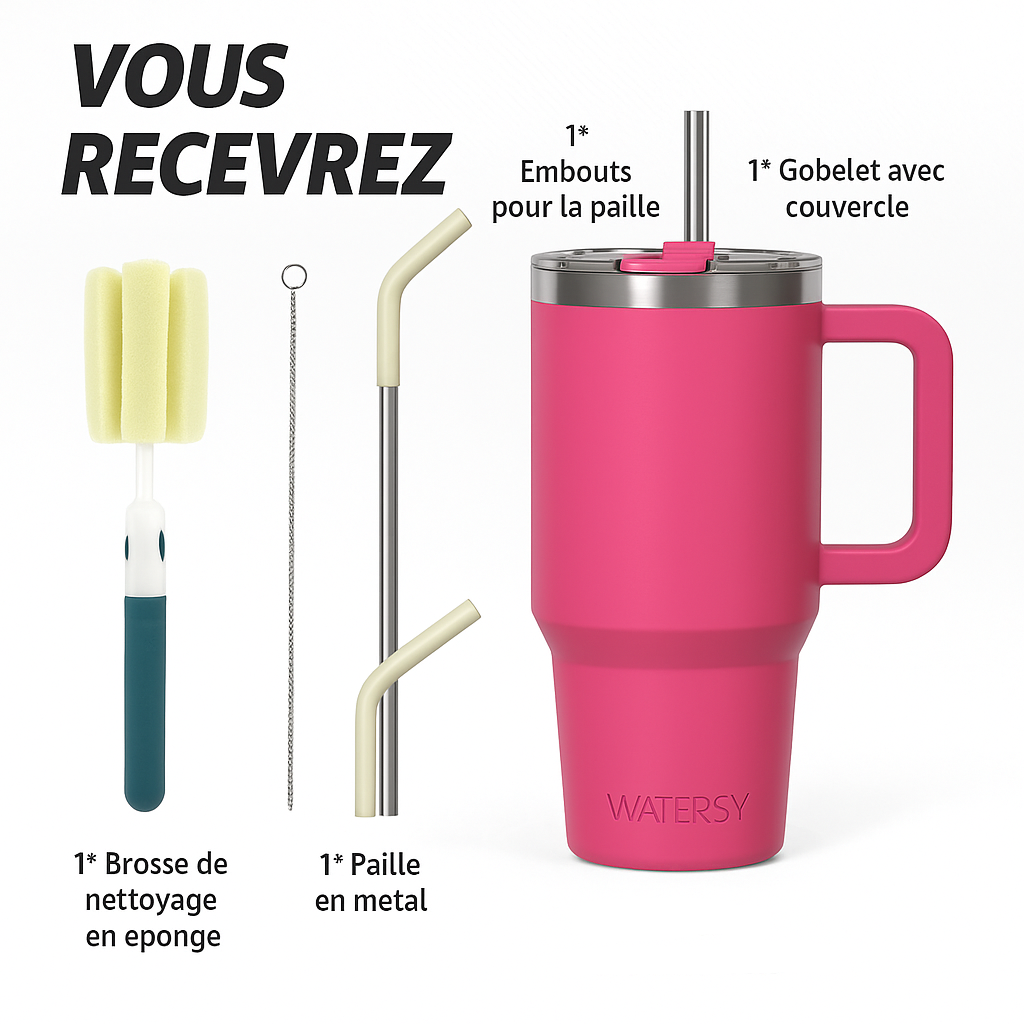 Gourde isotheme avec poignée